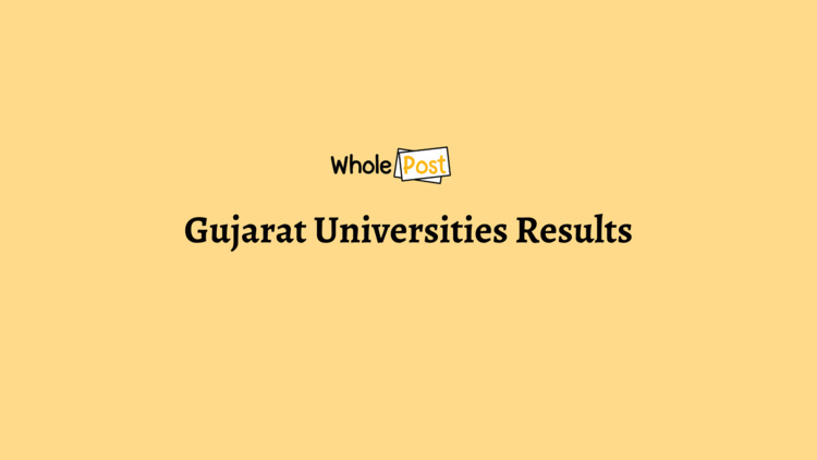 Gujarat Universities Results