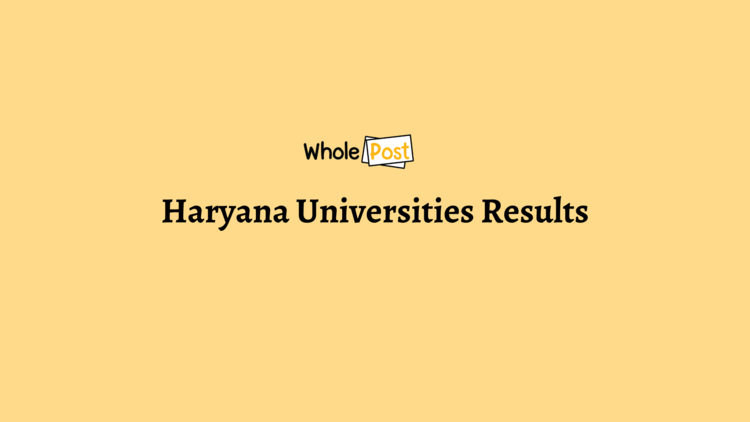 Haryana Universities Results