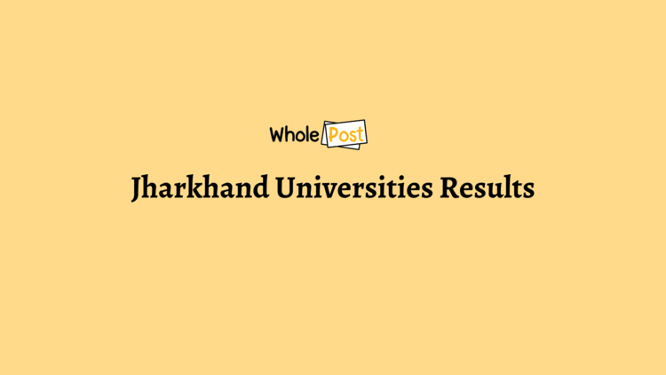 Jharkhand Universities Results