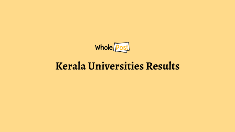 Kerala Universities Results