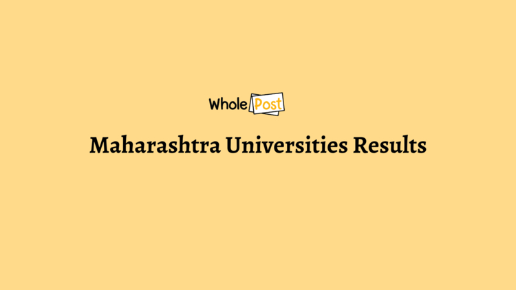 Maharashtra Universities Results