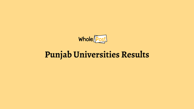 Punjab Universities Results