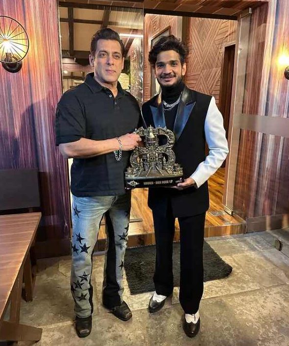 first post after Bigg Boss win