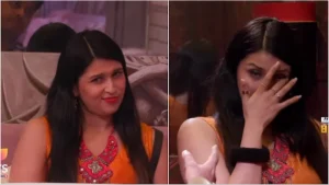 mannara chopra broke down on bigg boss